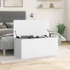 vidaXL Truhla bílá 100x42x46 cm materiál na bázi dřeva Náhled obrázku produktu 3