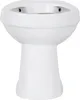 Stand-WC Rekia Flachspüler ohne Spülrand weiß glänzend ohne Produktbild-Vorschau 4