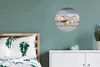 MuchoWow® Rundes Wandbild - Runde Bilder Uferschnepfe am Produktbild-Vorschau 4