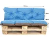Vankúše na sedadlo 120x50 / operadlo 120x40 cm | Vankúš na Náhľad obrázku produktu 2