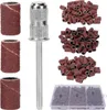 210 pezzi nastri abrasivi marroni per nail art, levigatori Anteprima dell’immagine prodotto 1