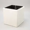 Elegant Einrichten | Pflanzkübel | Polyrattan | quadratisch Produktbild-Vorschau 2