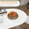 Esstisch/Küchentisch - Klappbarer Tisch - Oval - Mit Produktbild-Vorschau 5