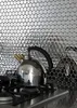 Mosaik Fliese massiv Metall Edelstahl marine hochglanz grau Produktbild-Vorschau 7
