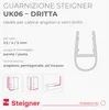 STEIGNER Guarnizione doccia UK06 70 cm (1 pz.) trasparente Anteprima dell’immagine prodotto 2