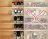 WENKO 4er Set Schuhhalter Schuhe Organizer Schrank Ordnung Produktbild-Vorschau 8