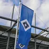 Hamburger SV Hissfahne "Arena" 150x400cm  HSV Produktbild-Vorschau 1