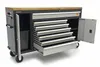 HBM 168 cm Professioneller mobiler Werkzeugwagen, Werkbank Produktbild-Vorschau 4