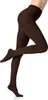 Yenita® Baumwoll Strumpfhose Strickstrumpfhose 44-46 braun Produktbild-Vorschau 1