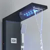 Černý sprchový panel nerezový LED sprchový sloup sprchová Náhled obrázku produktu 8