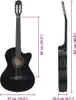 vidaXL 12-tlg. Western Gitarren-Set mit Equalizer und 6 Produktbild-Vorschau 7