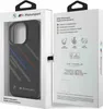 A product box for a BMW M Motorsport phone case, showing the case inside the box and details on the side of the box. Produktbild-Vorschau