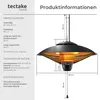 tectake® Infrarotheizstrahler Solaria Orbit 2 Produktbild-Vorschau 6