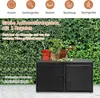 Box na polštáře, ratanová zahradní skříň se 2 úrovněmi, Náhled obrázku produktu 4