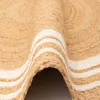 Naturfaser Teppich Handgefertigt Jute Salsa Creme Beige Produktbild-Vorschau 3