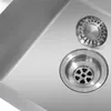 LOMAZOO Spülbecken Küchenspüle Cyllene 40*40 Edelstahl Produktbild-Vorschau 3