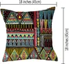 2 dekorační povlaky na polštáře, geometrický vzor, Náhled obrázku produktu 2
