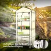 AREBOS Foliengewächshaus 70x50x158 cm | 4 Etagen mit Produktbild-Vorschau 7