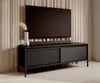 AX LIVING Trentinis 153 2T Schwarzes TV Board, 153,5 cm, Produktbild-Vorschau 1