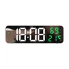 Horloge murale numérique à LED avec grand écran Montage Voir les images du produit 1
