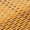 vidaXL Balkon-Sichtschutz Hellbraun 400x80 cm Poly Rattan Produktbild-Vorschau 5