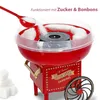 Zuckerwatte Maschine rot gold 29x28cm Kunststoff Baumwolle Produktbild-Vorschau 6