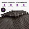 PURPLE LEAF Hardtop Pavillon 3x4.25m wasserdicht winterfest Produktbild-Vorschau 4