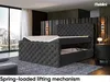 MEBLINI Boxspringbett mit Bettkasten - Gepolstert Produktbild-Vorschau 4