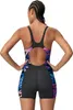 Speedo Hyperboom Splice Muscleback Legsuit Badeanzug Damen Produktbild-Vorschau 3
