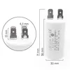 Kondensator 6,3 µF, 450 V, wtykowy, kondensator rozruchowy, Podgląd zdjęcia produktu 2