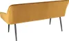 riess-ambiente Sitzbank TURIN 160cm senfgelb schwarz Samt Produktbild-Vorschau 12