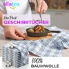 EllaTex 10er Pack Geschirrtücher Geschirrhandtücher 50x70 Produktbild-Vorschau 2