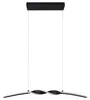 Suspension LED, métal, noir, réglable en hauteur, H 150 cm Voir les images du produit 5