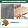 Set salotto da giardino 4 pezzi Flieks, set di mobili da Anteprima dell’immagine prodotto 4