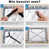 Spannbettlakenhalter – Bettspanner – Bettdeckenclips – Produktbild-Vorschau 3
