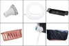 A collage of six images showing different accessories and parts related to a bath bucket. Náhled obrázku produktu