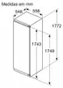 Bosch Serie 4 KIL82VFE0, 280 L, Vstavaný, E, 35 dB, SN-ST, Náhľad obrázku produktu 20