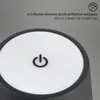 Lampada da tavolo a LED a batteria Lampada da tavolo Anteprima dell’immagine prodotto 7