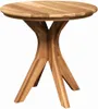 vidaXL Odkládací stolek hnědý 55 x 55 x 51 cm z masivního Náhled obrázku produktu 1