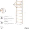 MAMOI® Klettergerüst Indoor, Sprossenwand für kinderzimmer, Produktbild-Vorschau 2