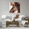 Bild auf Leinwand - Leinwandbild - Einteilig - Sand Frau Produktbild-Vorschau 6