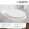 SCHÜTTE MDF WC Sitz SPIRIT WHITE, Toilettendeckel mit Produktbild-Vorschau 5