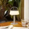 Lindby LED-Solar-Tischleuchte Mikkel, beige, dimmbar, 7 cm Produktbild-Vorschau 3
