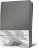A folded grey fitted sheet is shown on a white background. Produktbild-Vorschau