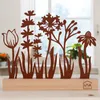 UNUS Deko Aufsteller Dekofigur mit Blumen Silhouette aus Produktbild-Vorschau 2