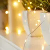 Cepewa LED Lichterkette Batterie Draht silber 10 Micro LEDs Produktbild-Vorschau 3