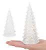 com-four® 2-teiliges Deko-Tannenbaum-Set aus Acryl mit Produktbild-Vorschau 10