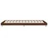 Bettgestell ohne Matratze Braun Eiche 90x190 cm Produktbild-Vorschau 7
