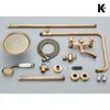 KLARWERK® NALA | Vintage Duscharmatur Set mit Regendusche & Produktbild-Vorschau 15