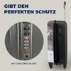 MuchoWow® Koffer Handgepäck Trolley Rollkoffer Kleine Produktbild-Vorschau 3